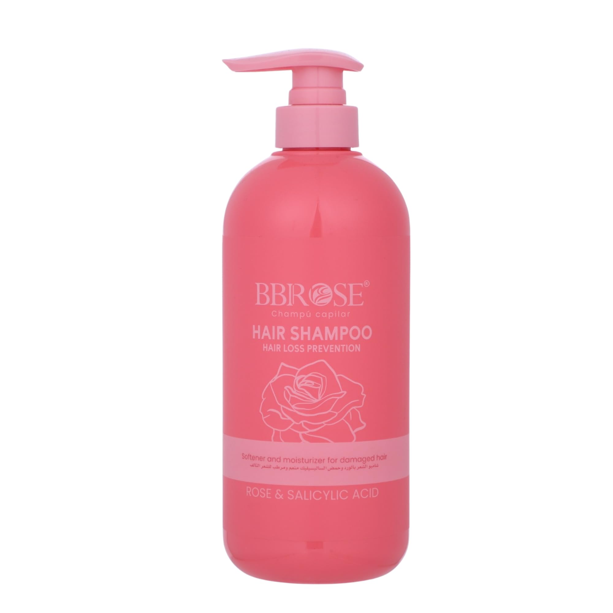 Shampoo - Rosas y Ácido Salicílico